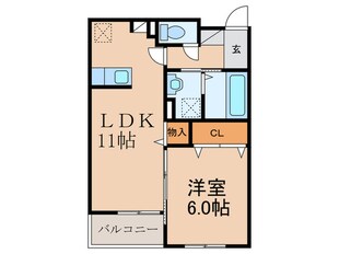 オペラハウスⅢ番館の物件間取画像